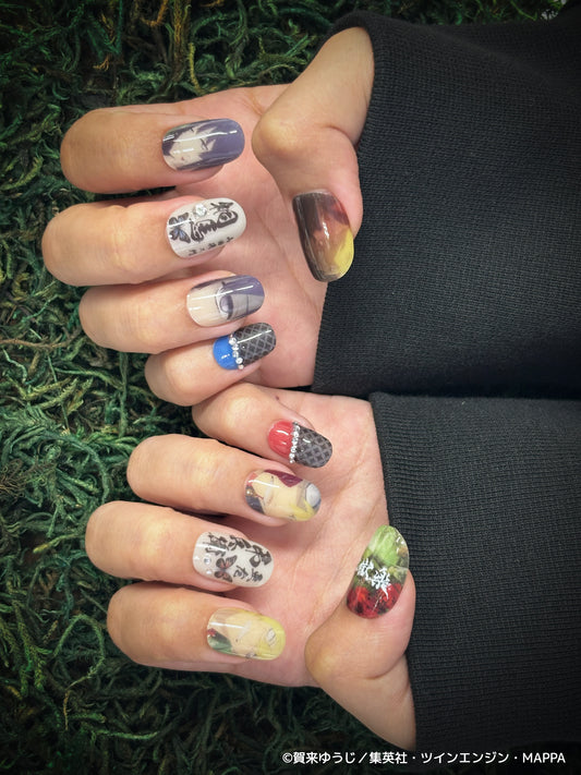 《受注生産》推しネイルチップ 【地獄楽】弔兵衛&桐馬 ◆2026年4月上旬より順次発送