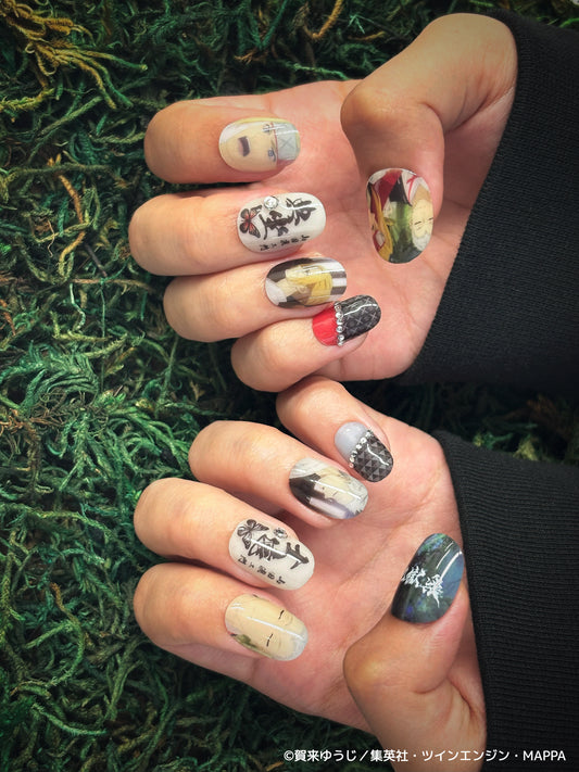 《受注生産》推しネイルチップ 【地獄楽】士遠&典坐 ◆2026年4月上旬より順次発送