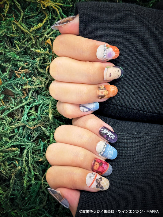 《受注生産》推しネイルチップ 【地獄楽】仙汰 ◆2026年4月上旬より順次発送