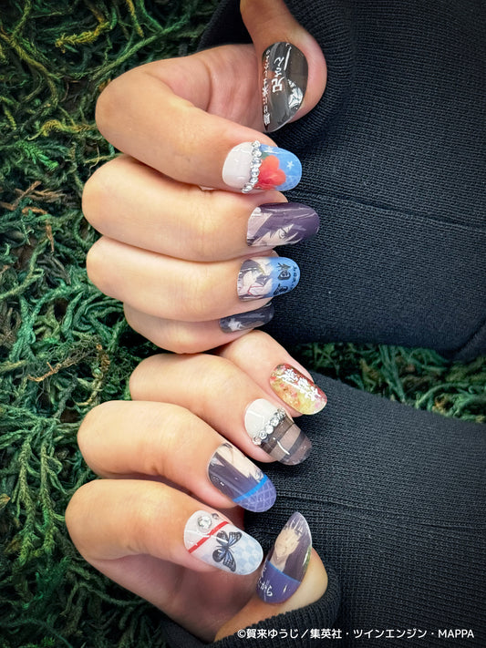 《受注生産》推しネイルチップ 【地獄楽】桐馬 ◆2026年4月上旬より順次発送