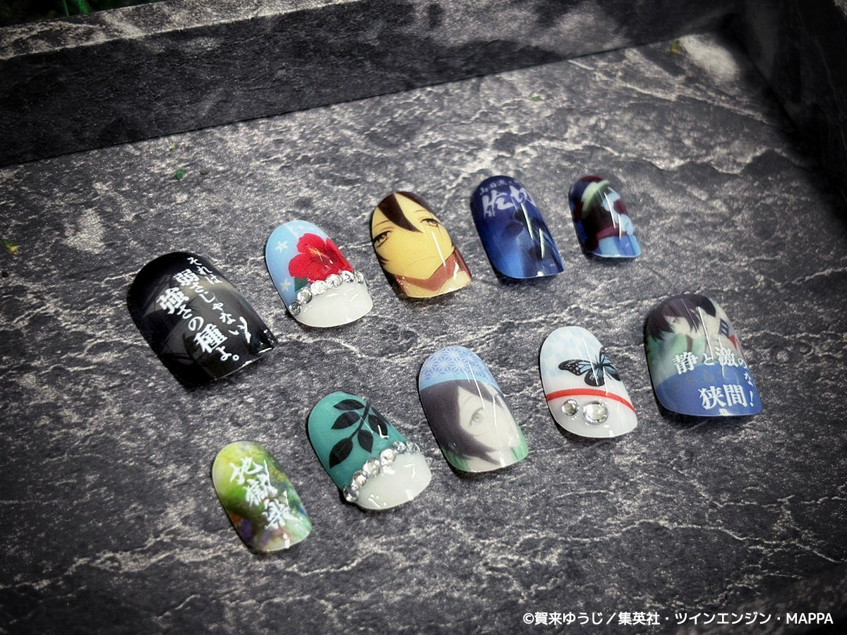 《受注生産》推しネイルチップ 【地獄楽】佐切 ◆2026年4月上旬より順次発送