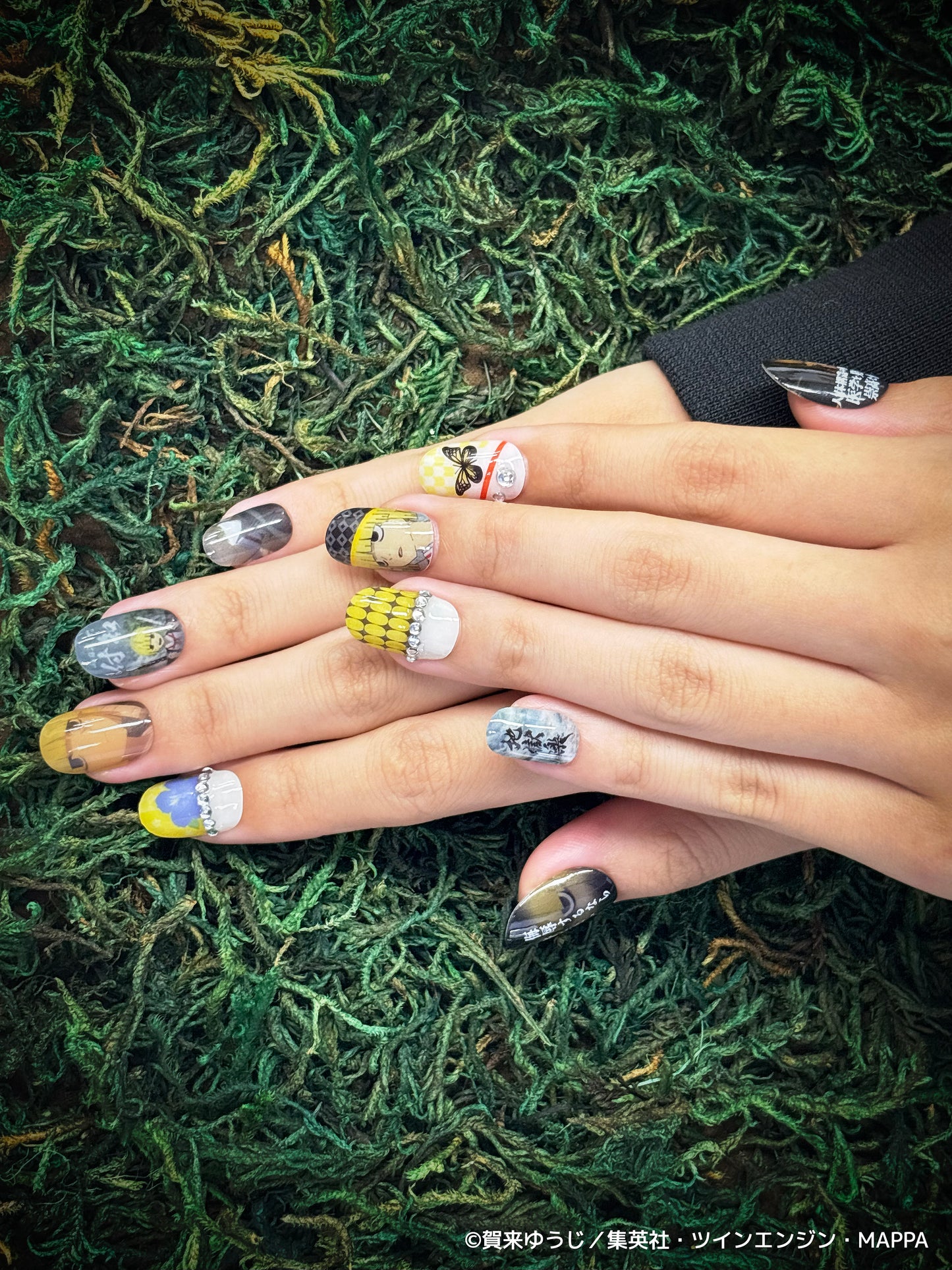 《受注生産》推しネイルチップ 【地獄楽】付知 ◆2026年4月上旬より順次発送