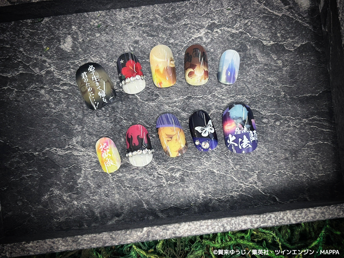 《受注生産》推しネイルチップ 【地獄楽】画眉丸 ◆2026年4月上旬より順次発送