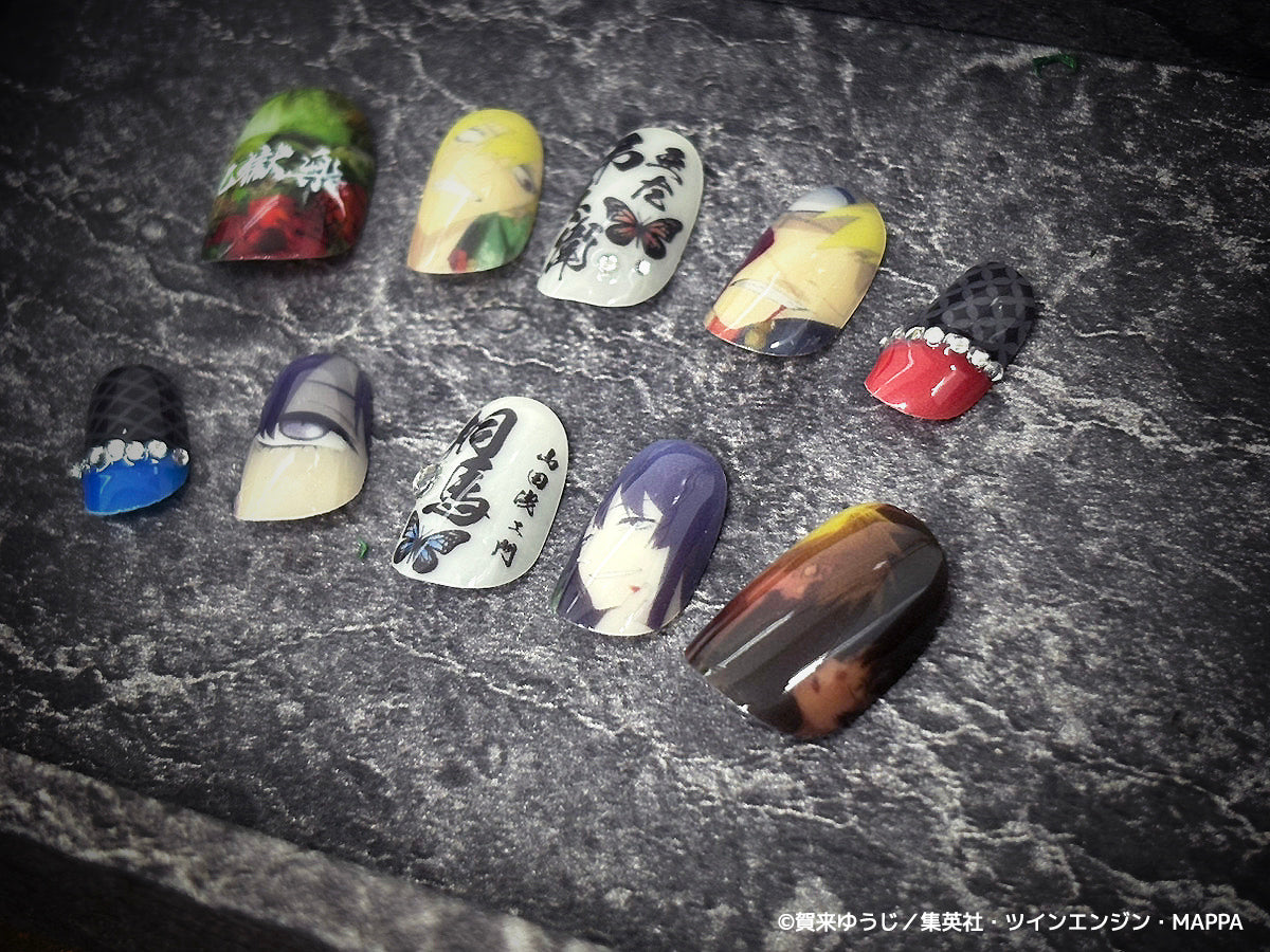 《受注生産》推しネイルチップ 【地獄楽】弔兵衛&桐馬 ◆2026年4月上旬より順次発送