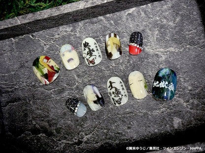 《受注生産》推しネイルチップ 【地獄楽】士遠&典坐 ◆2026年4月上旬より順次発送