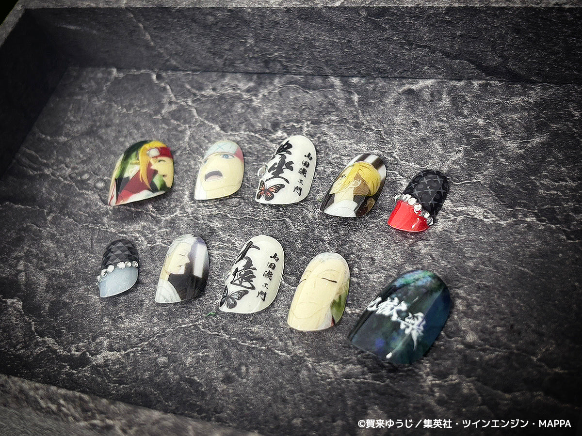 《受注生産》推しネイルチップ 【地獄楽】士遠&典坐 ◆2026年4月上旬より順次発送
