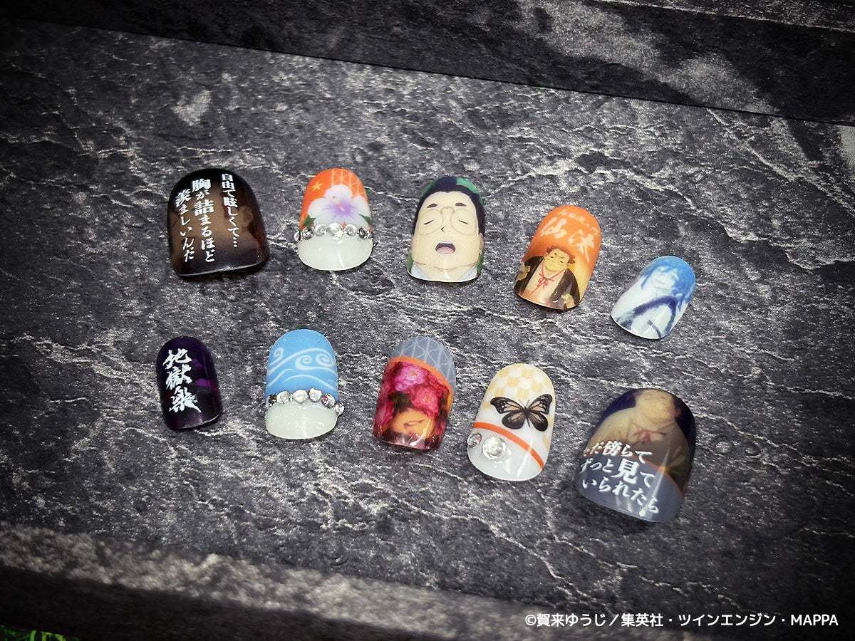 《受注生産》推しネイルチップ 【地獄楽】仙汰 ◆2026年4月上旬より順次発送