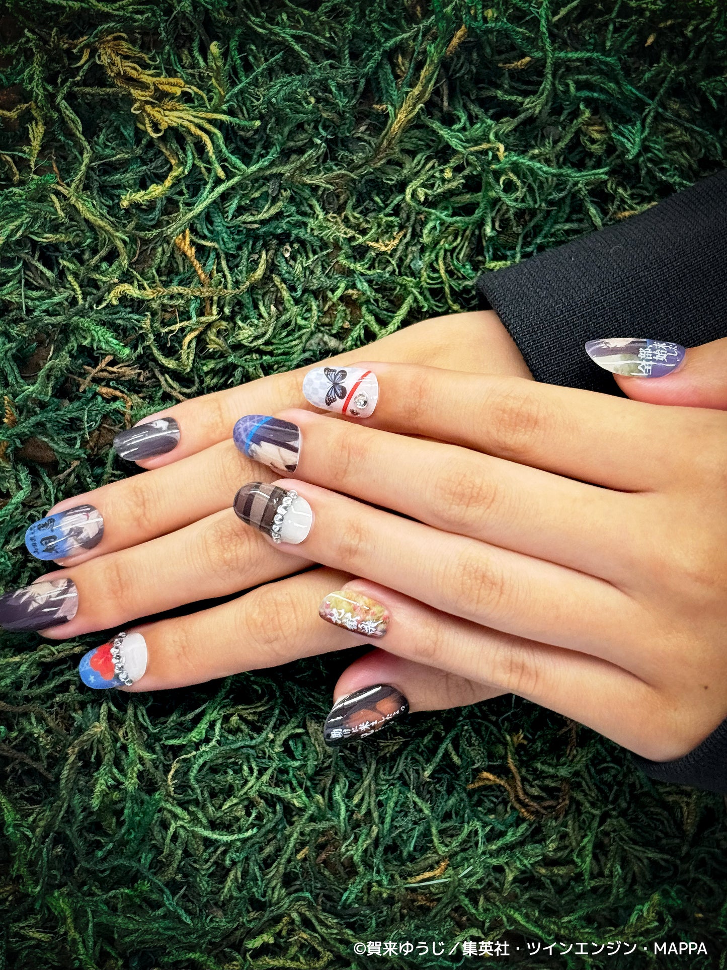 《受注生産》推しネイルチップ 【地獄楽】桐馬 ◆2026年4月上旬より順次発送