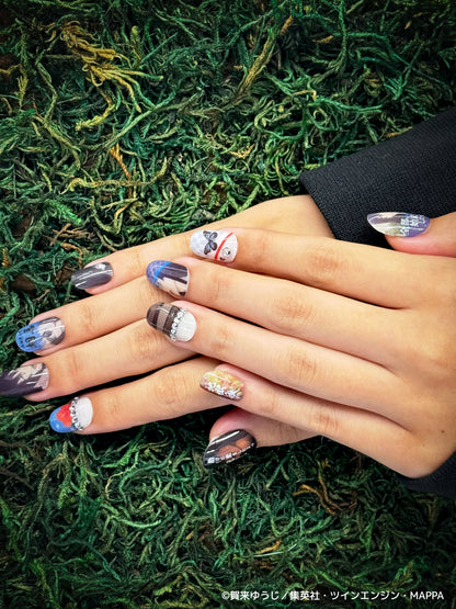 《受注生産》推しネイルチップ 【地獄楽】桐馬 ◆2026年4月上旬より順次発送