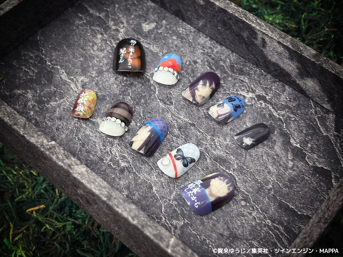 《受注生産》推しネイルチップ 【地獄楽】桐馬 ◆2026年4月上旬より順次発送