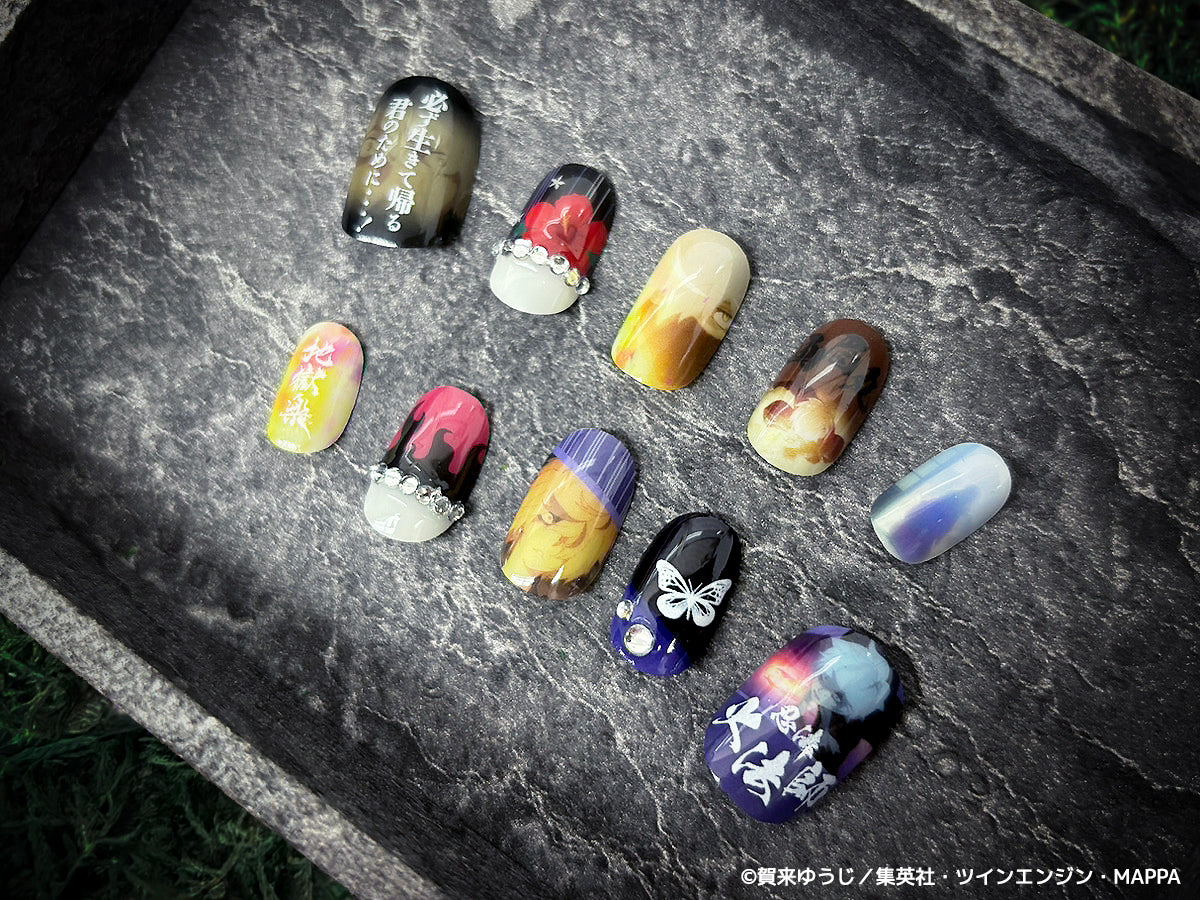 《受注生産》推しネイルチップ 【地獄楽】画眉丸 ◆2026年4月上旬より順次発送