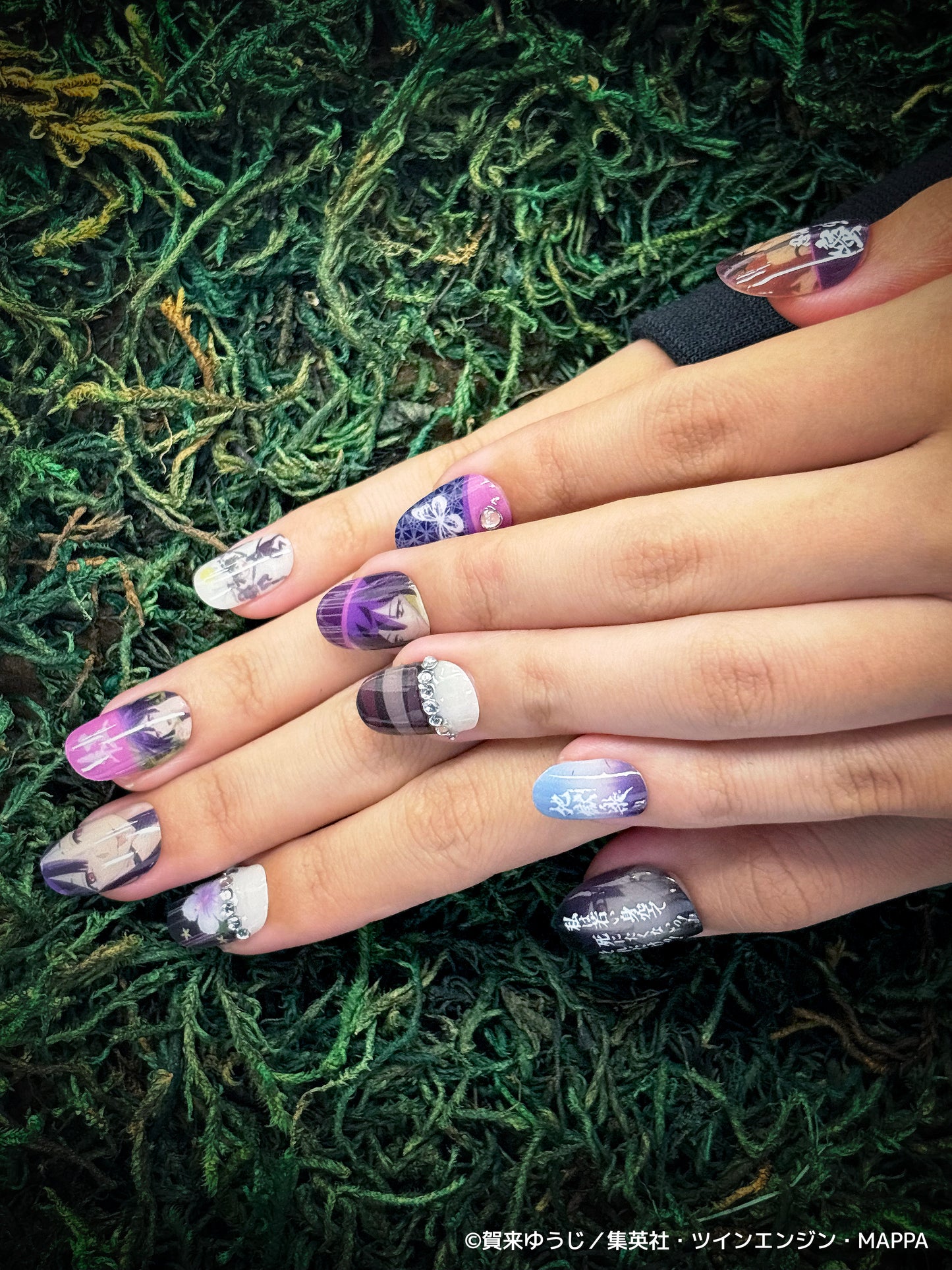 《受注生産》推しネイルチップ 【地獄楽】杠 ◆2026年4月上旬より順次発送