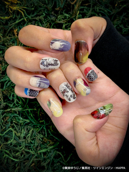 《受注生産》推しネイルチップ 【地獄楽】弔兵衛&桐馬 ◆2026年4月上旬より順次発送