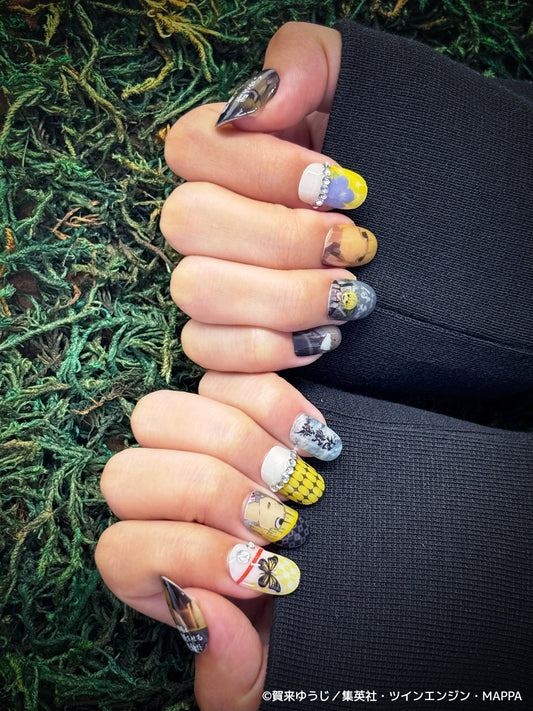 《受注生産》推しネイルチップ 【地獄楽】付知 ◆2026年4月上旬より順次発送