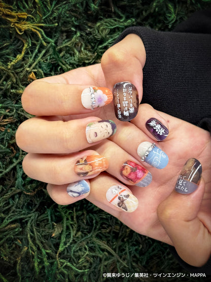 《受注生産》推しネイルチップ 【地獄楽】仙汰 ◆2026年4月上旬より順次発送