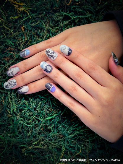 《受注生産》推しネイルチップ 【地獄楽】画眉丸&佐切 ◆2026年4月上旬より順次発送