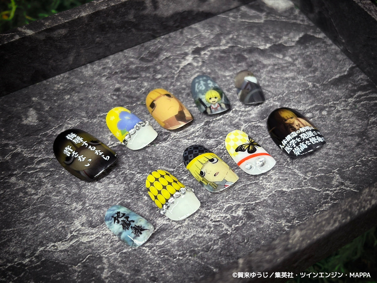 《受注生産》推しネイルチップ 【地獄楽】付知 ◆2026年4月上旬より順次発送