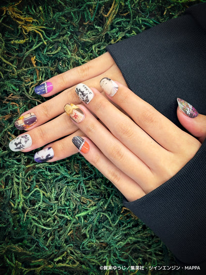 《受注生産》推しネイルチップ 【地獄楽】杠&仙汰 ◆2026年4月上旬より順次発送