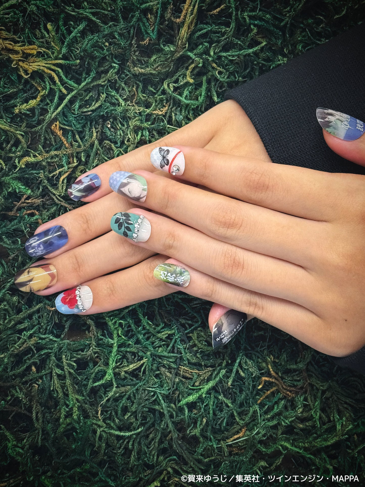 《受注生産》推しネイルチップ 【地獄楽】佐切 ◆2026年4月上旬より順次発送