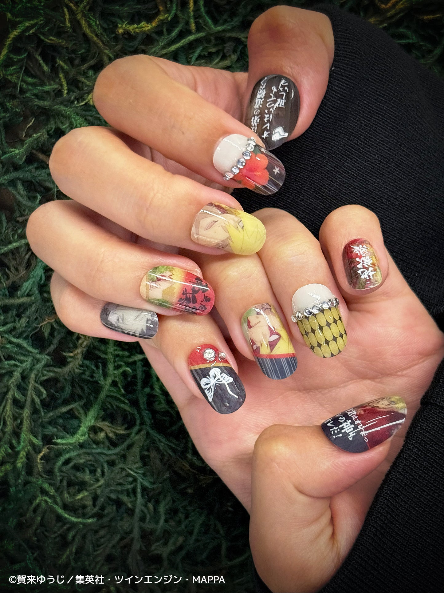 《受注生産》推しネイルチップ 【地獄楽】弔兵衛 ◆2026年4月上旬より順次発送