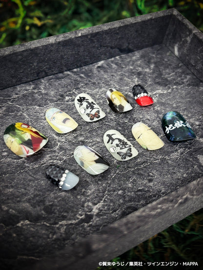 《受注生産》推しネイルチップ 【地獄楽】士遠&典坐 ◆2026年4月上旬より順次発送