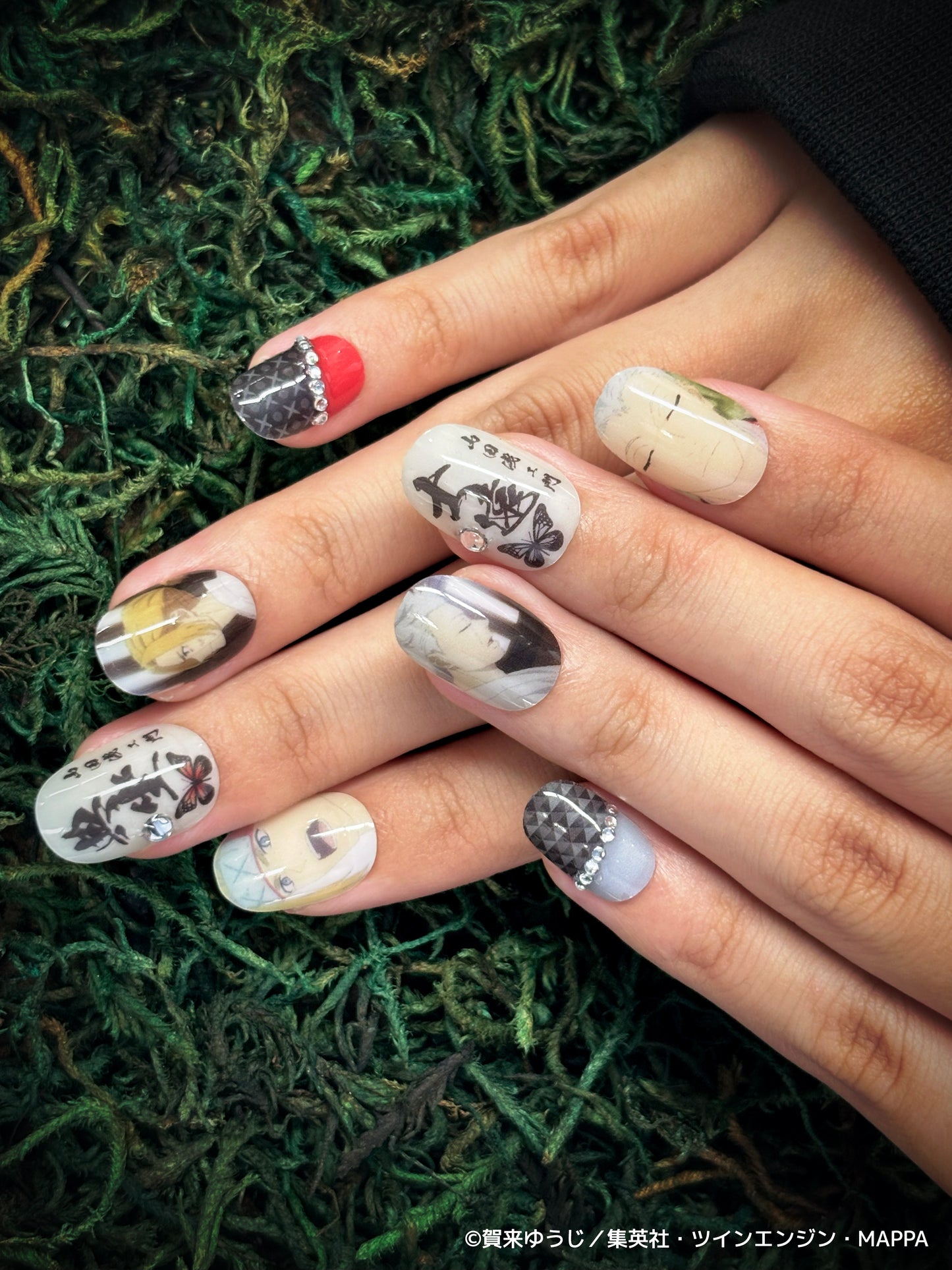 《受注生産》推しネイルチップ 【地獄楽】士遠&典坐 ◆2026年4月上旬より順次発送