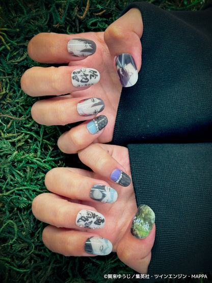 《受注生産》推しネイルチップ 【地獄楽】画眉丸&佐切 ◆2026年4月上旬より順次発送