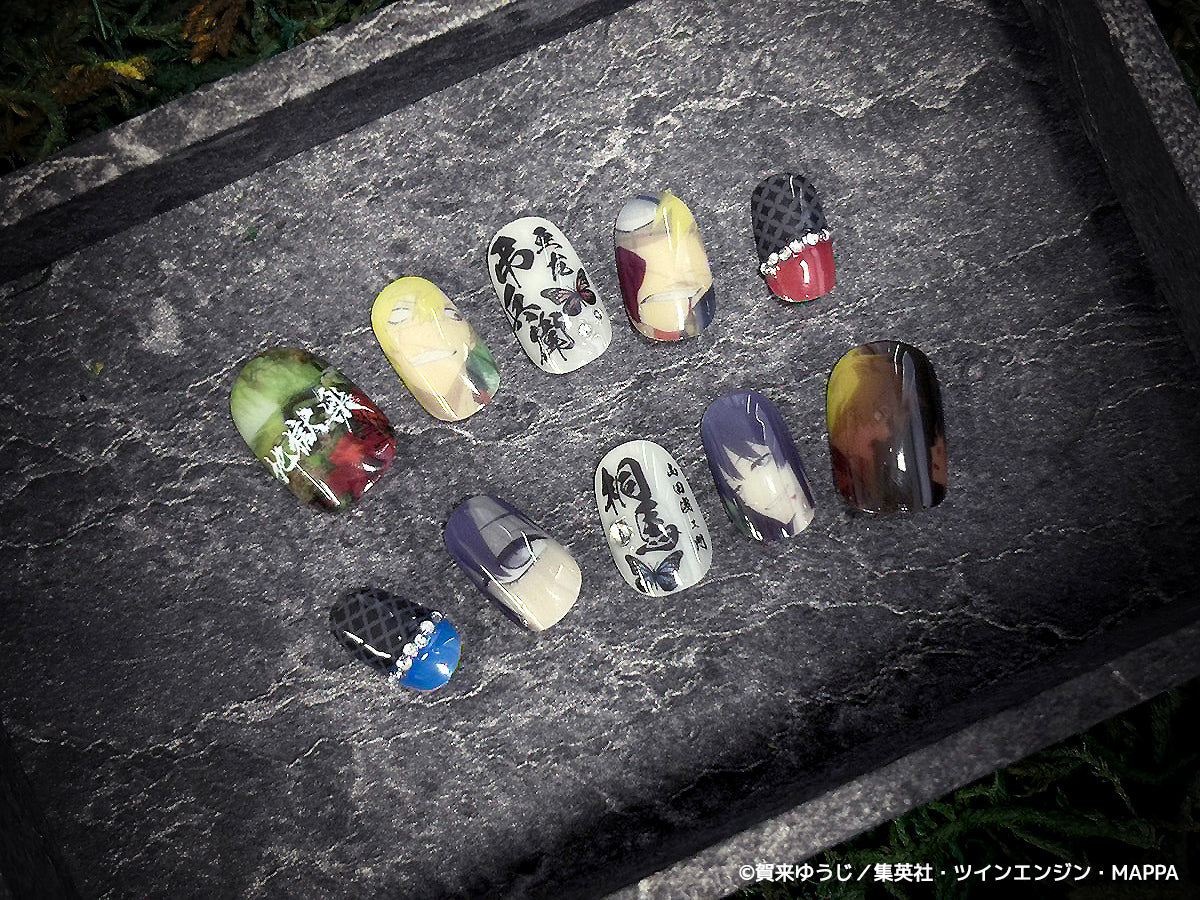 《受注生産》推しネイルチップ 【地獄楽】弔兵衛&桐馬 ◆2026年4月上旬より順次発送