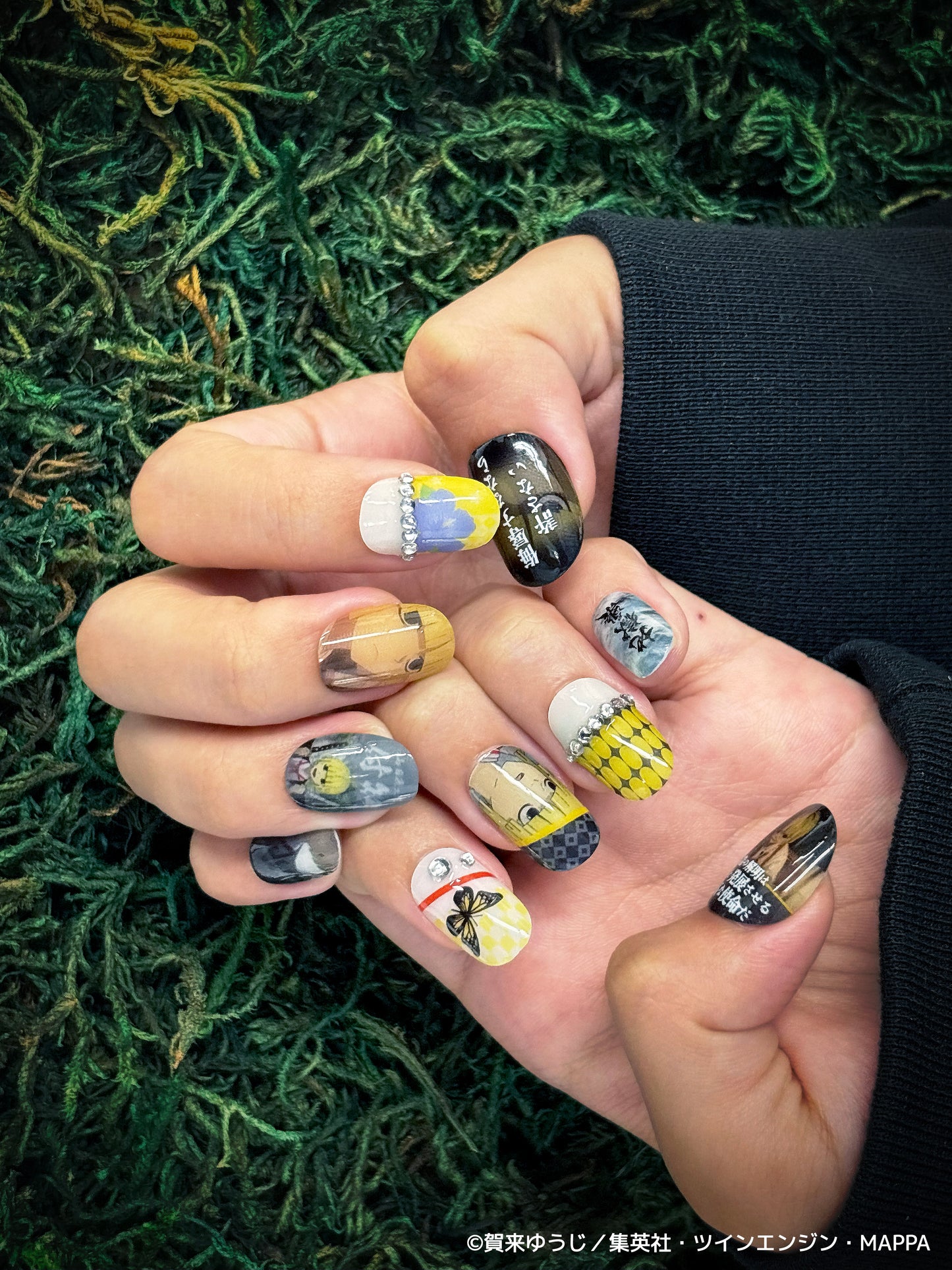 《受注生産》推しネイルチップ 【地獄楽】付知 ◆2026年4月上旬より順次発送