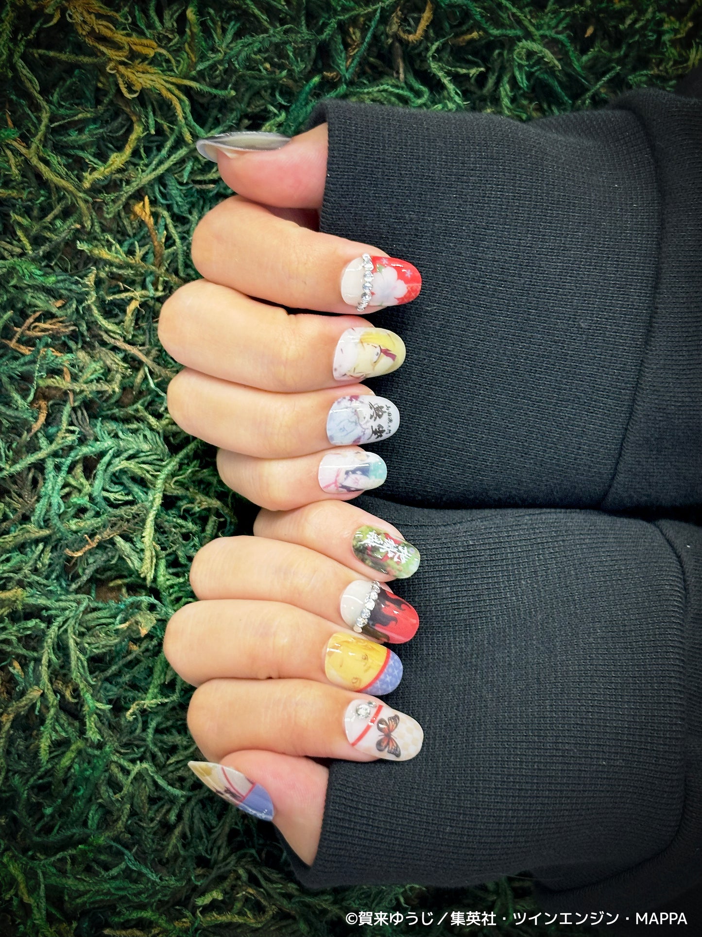 《受注生産》推しネイルチップ 【地獄楽】典坐 ◆2026年4月上旬より順次発送