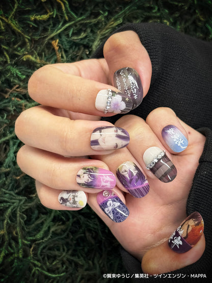 《受注生産》推しネイルチップ 【地獄楽】杠 ◆2026年4月上旬より順次発送