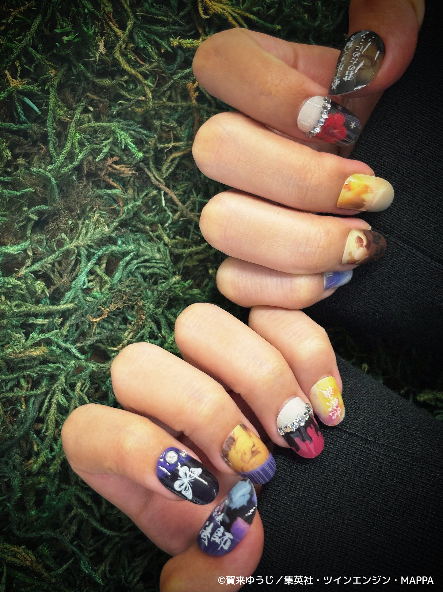 《受注生産》推しネイルチップ 【地獄楽】画眉丸 ◆2026年4月上旬より順次発送