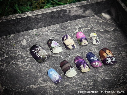 《受注生産》推しネイルチップ 【地獄楽】杠 ◆2026年4月上旬より順次発送
