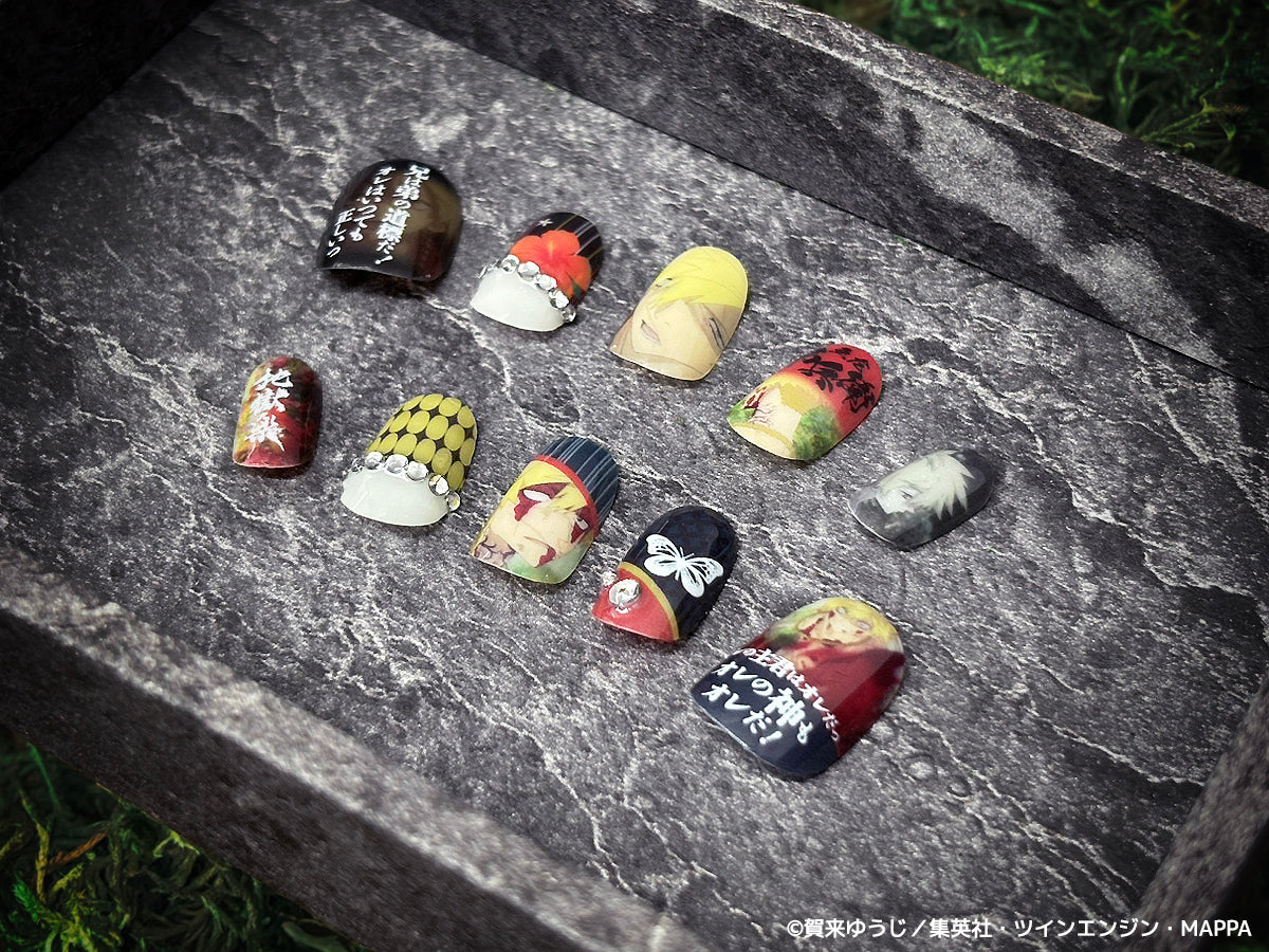 《受注生産》推しネイルチップ 【地獄楽】弔兵衛 ◆2026年4月上旬より順次発送