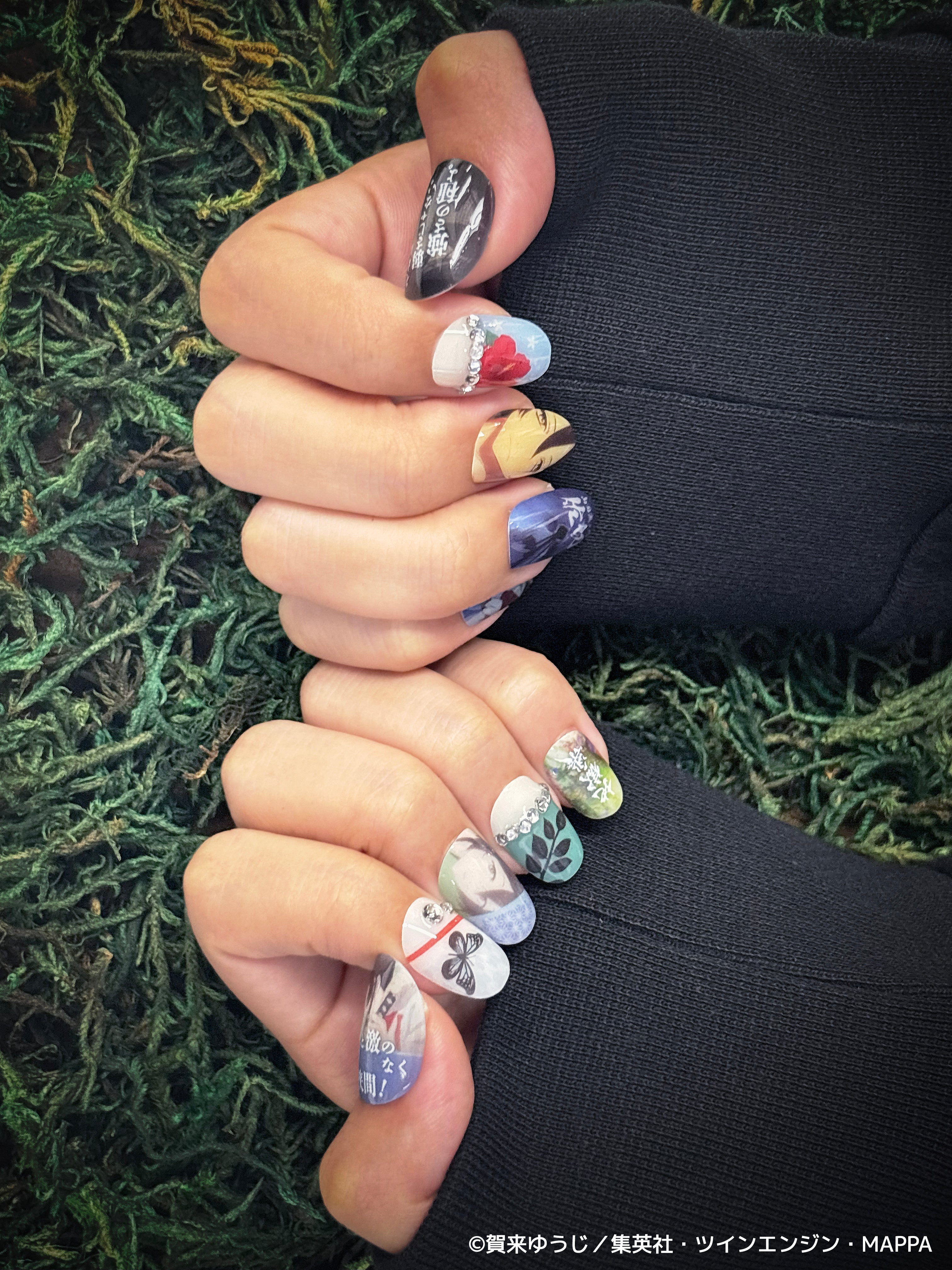 受注生産》推しネイルチップ 【地獄楽】佐切 ◇2026年4月上旬より順次