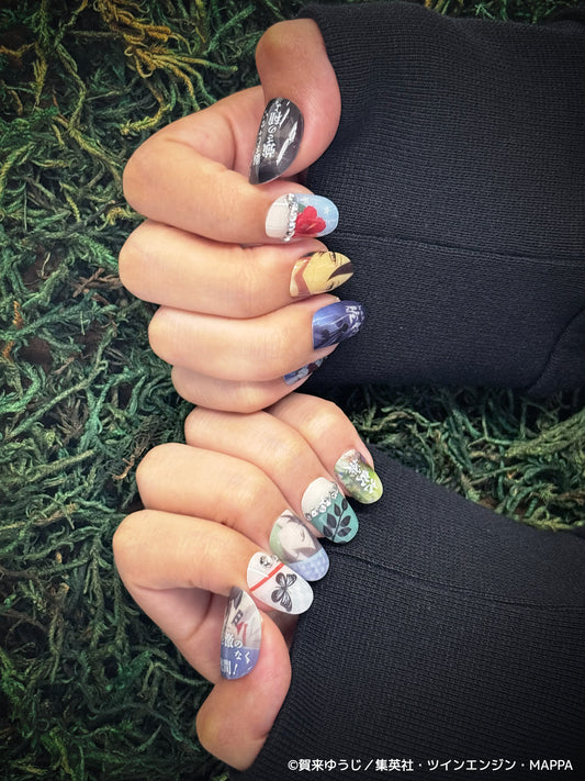 《受注生産》推しネイルチップ 【地獄楽】佐切 ◆2026年4月上旬より順次発送