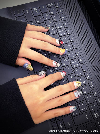 《受注生産》推しネイルチップ 【地獄楽】典坐 ◆2026年4月上旬より順次発送