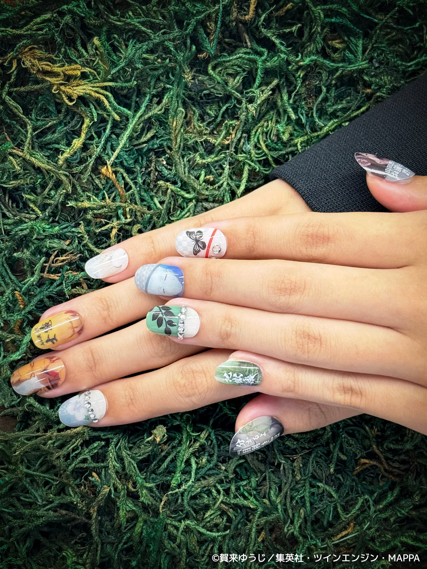 《受注生産》推しネイルチップ 【地獄楽】士遠 ◆2026年4月上旬より順次発送