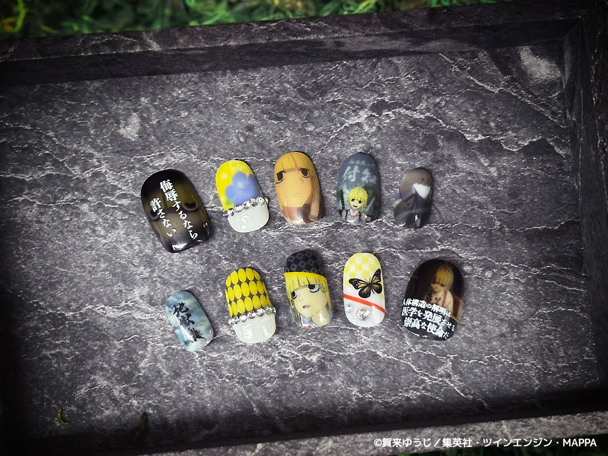 《受注生産》推しネイルチップ 【地獄楽】付知 ◆2026年4月上旬より順次発送