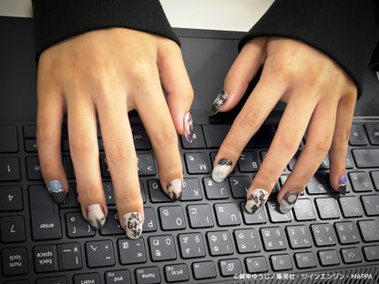 《受注生産》推しネイルチップ 【地獄楽】画眉丸&佐切 ◆2026年4月上旬より順次発送