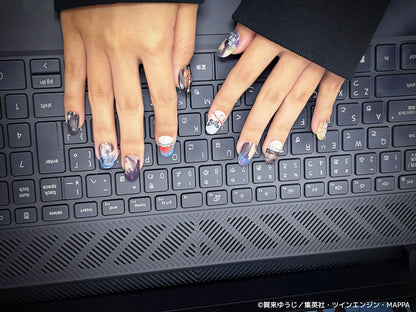 《受注生産》推しネイルチップ 【地獄楽】桐馬 ◆2026年4月上旬より順次発送