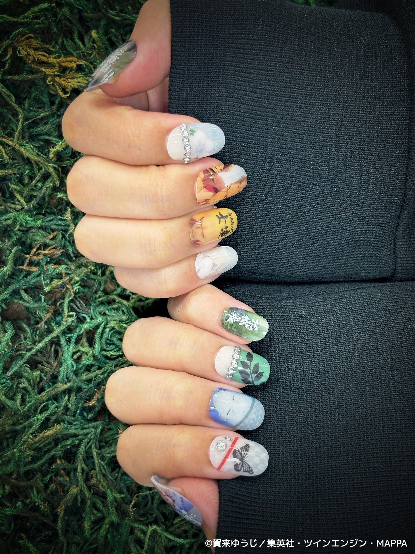 《受注生産》推しネイルチップ 【地獄楽】士遠 ◆2026年4月上旬より順次発送