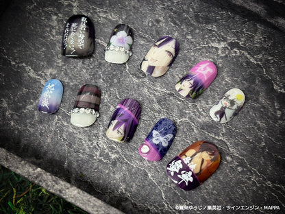 《受注生産》推しネイルチップ 【地獄楽】杠 ◆2026年4月上旬より順次発送