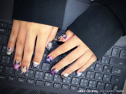 《受注生産》推しネイルチップ 【地獄楽】杠 ◆2026年4月上旬より順次発送