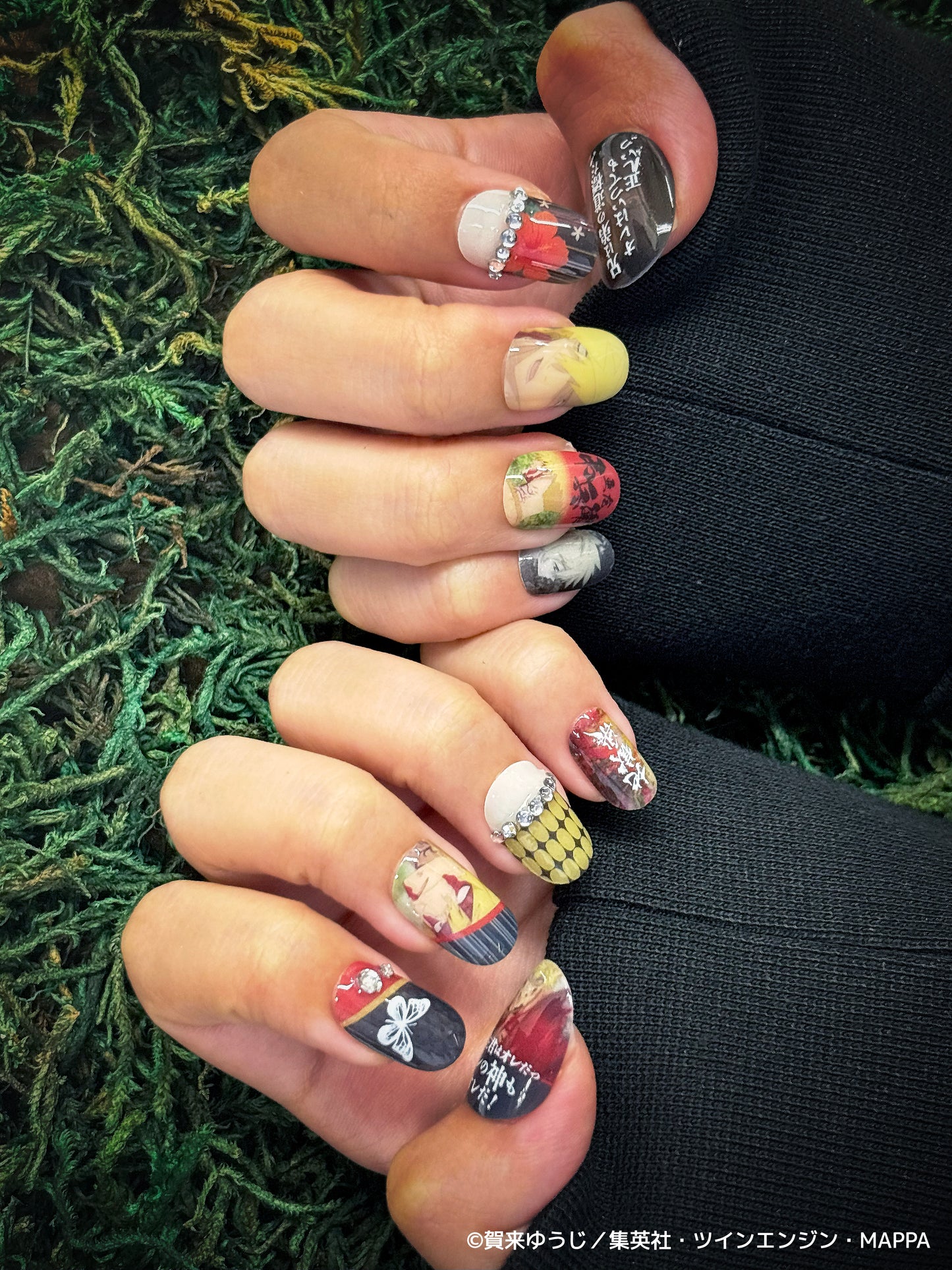 《受注生産》推しネイルチップ 【地獄楽】弔兵衛 ◆2026年4月上旬より順次発送