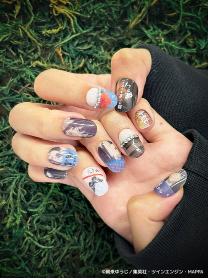 《受注生産》推しネイルチップ 【地獄楽】桐馬 ◆2026年4月上旬より順次発送