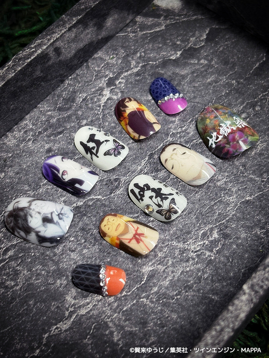 《受注生産》推しネイルチップ 【地獄楽】杠&仙汰 ◆2026年4月上旬より順次発送