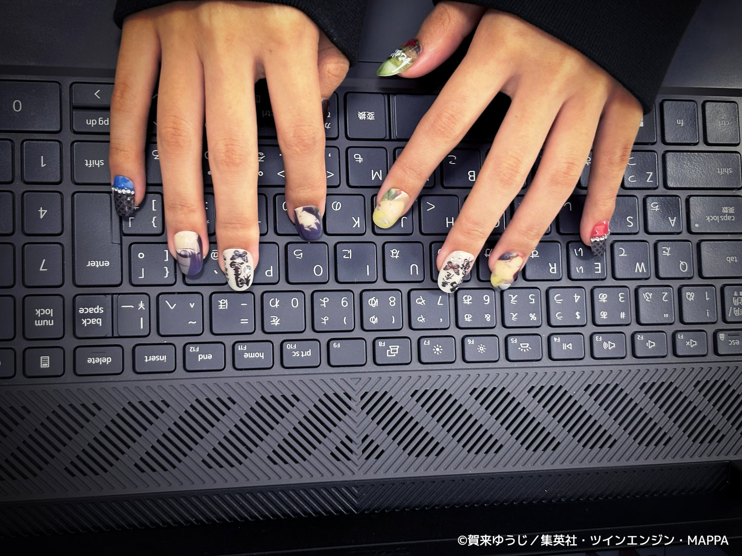 《受注生産》推しネイルチップ 【地獄楽】弔兵衛&桐馬 ◆2026年4月上旬より順次発送