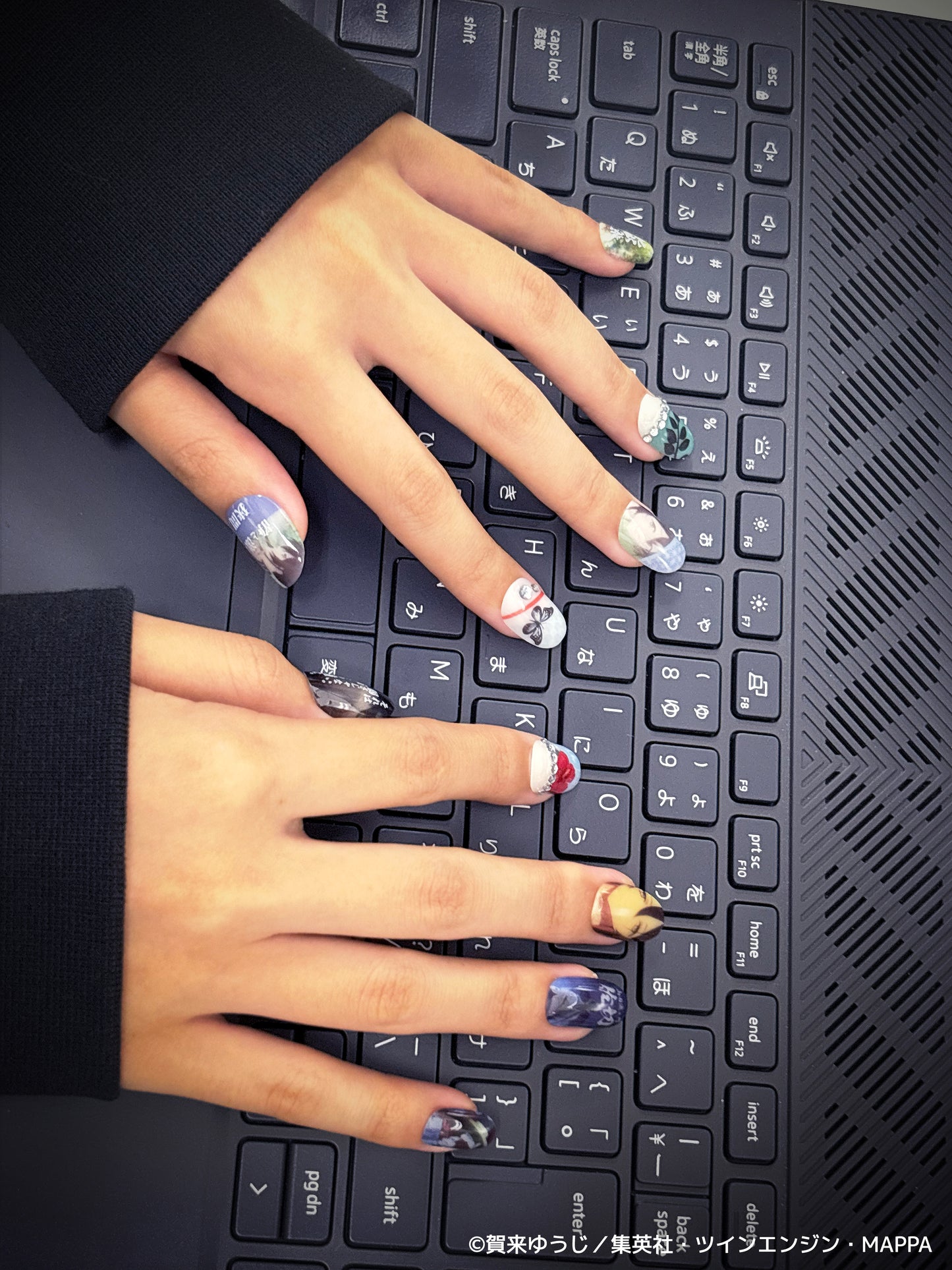 《受注生産》推しネイルチップ 【地獄楽】佐切 ◆2026年4月上旬より順次発送