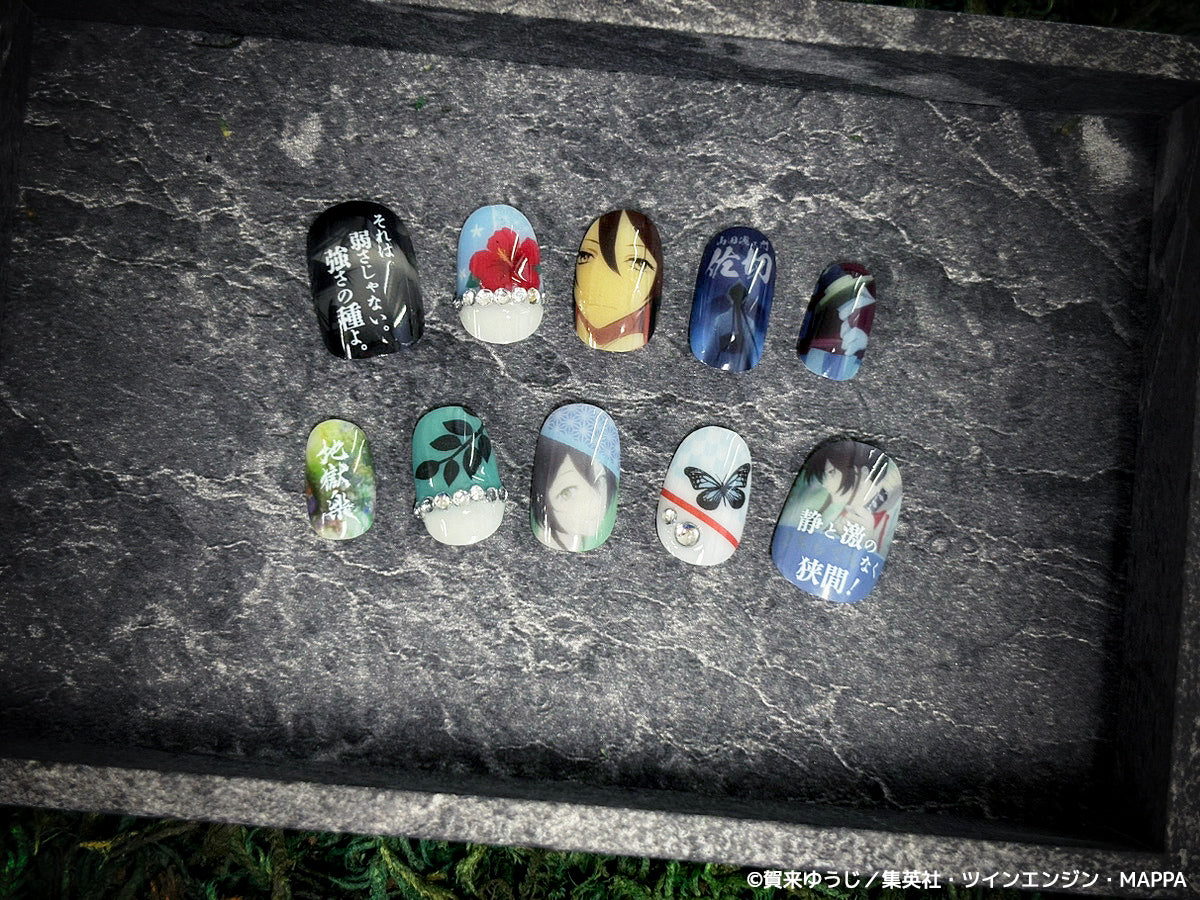 《受注生産》推しネイルチップ 【地獄楽】佐切 ◆2026年4月上旬より順次発送